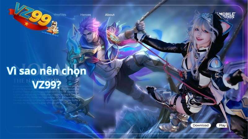 Vì sao nên chọn VZ99?
